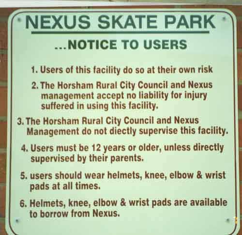 Horsham Skate Park