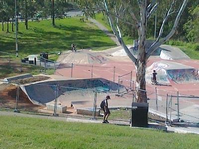 Browns Plains park work and pump track